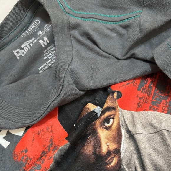 Hybrid Apparel Other - Poetic Justice Graphic Tee - Black and Red